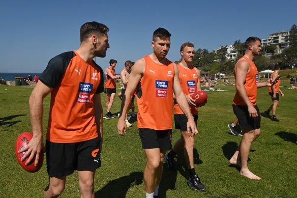 Greene and his Giants teammates went largely unnoticed at Bronte on Monday.