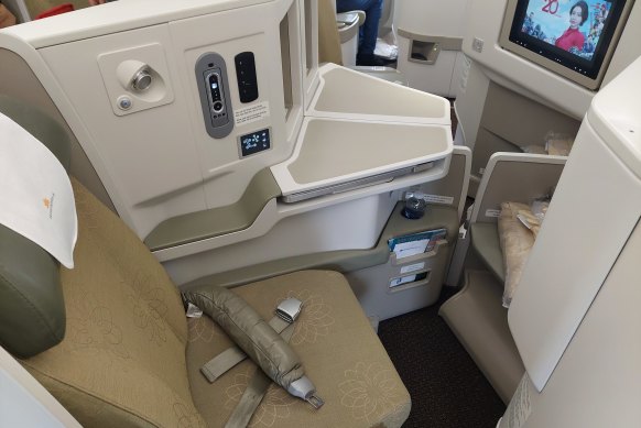 Vietnam Airlines Business Class.