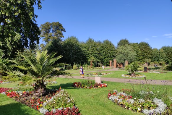 Colchester Castle Park in the Roman capital.