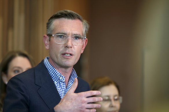 NSW Premier Dominic Perrottet is a big supporter of the scandal-ridden icare.