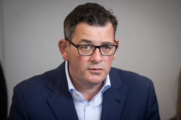 Victorian Premier Daniel Andrews.