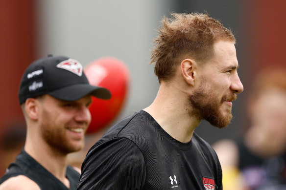 Former North Melbourne defender Ben McKay joined the Bombers on a long-term deal.