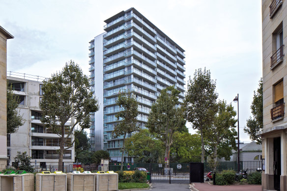 The architects, with Frederic Druot,  transformed a 1960s Parisian public housing block and increased the size of each unit.