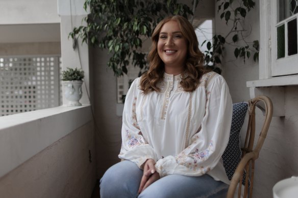 Caitlin Rose’s first cervical cancer test detected HPV that puts her at heightened risk of developing the cancer. She will be opting for self-collection for her six-monthly tests.