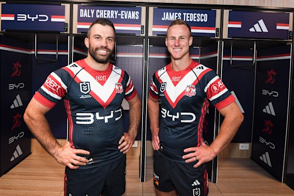 Leading the way: Tedesco says recruit Daly Cherry-Evans has been outstanding in the pre-season.