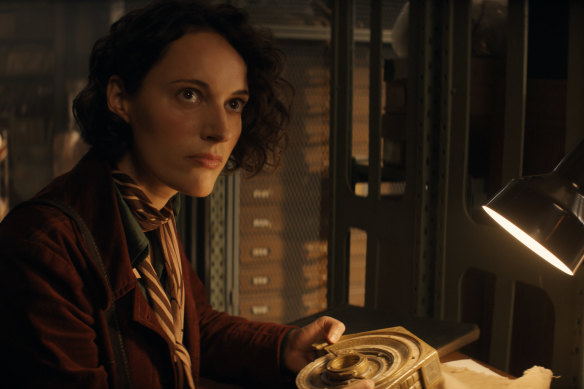 Phoebe Waller-Bridge in <i>Indiana Jones and the Dial of Destiny</i>.