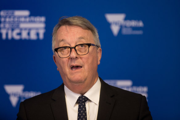 Victorian Health Minister Martin Foley.