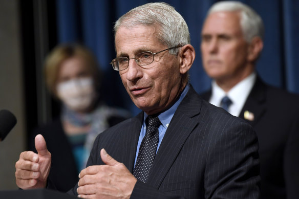 Dr Anthony Fauci has told people to be vigilant this coming long weekend to prevent another uptick in cases.