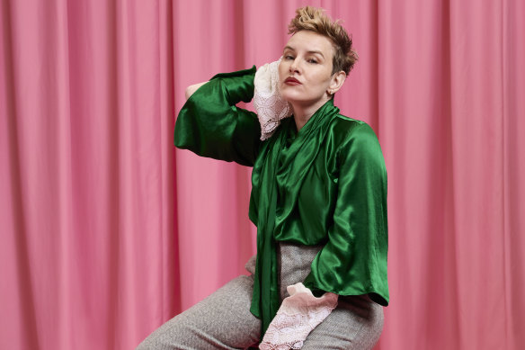 Kate Mulvany plays famous actress Sarah Bernhardt in Bernhardt/Hamlet.