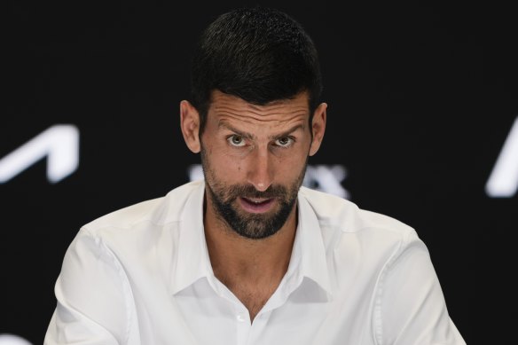 Novak Djokovic stands by his hotel quarantine claims.