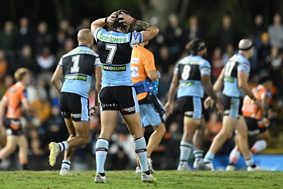 Nicho haynes failed to wear sharks in the key times.
