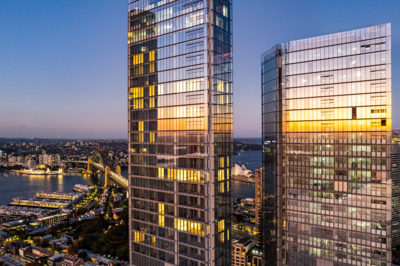 Lendlease flagged the $118 million EBITDA earnings boost from settlements at the Residences Two tower at its One Sydney Harbour development.