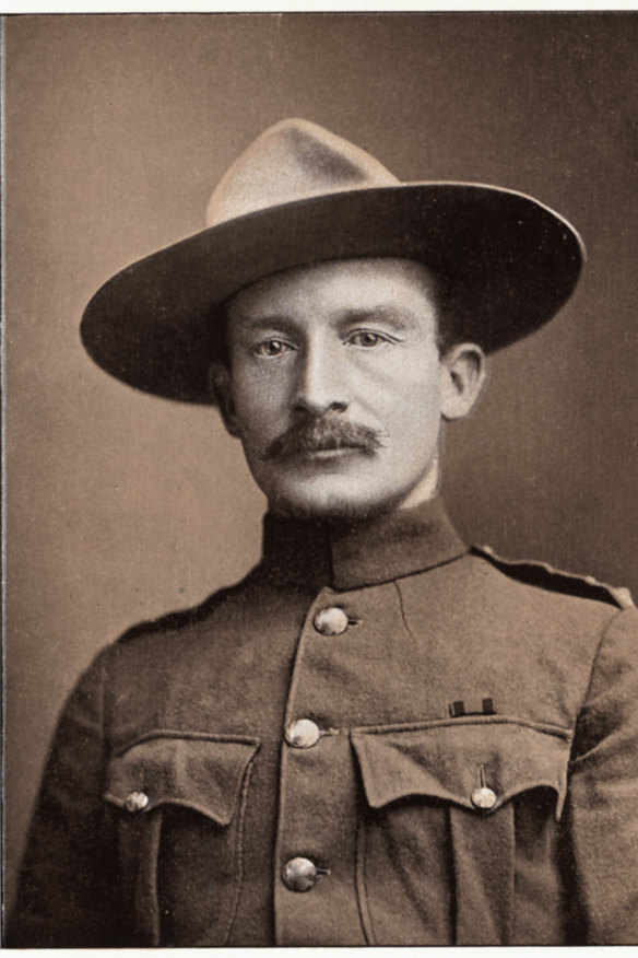 Robert Baden-Powell, the father of the modern scouting movement.