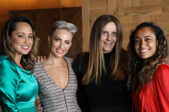 Rebekah Giles, Taryn Williams, Lisa Messenger and Shona Vertue at 'The Lunch 2019