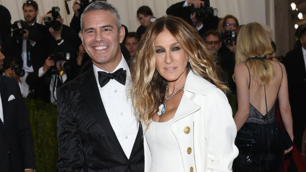 Andy Cohen and Sarah Jessica Parker went as each other's dates at the The Metropolitan Museum of Art Costume Institute Benefit Gala in 2016.