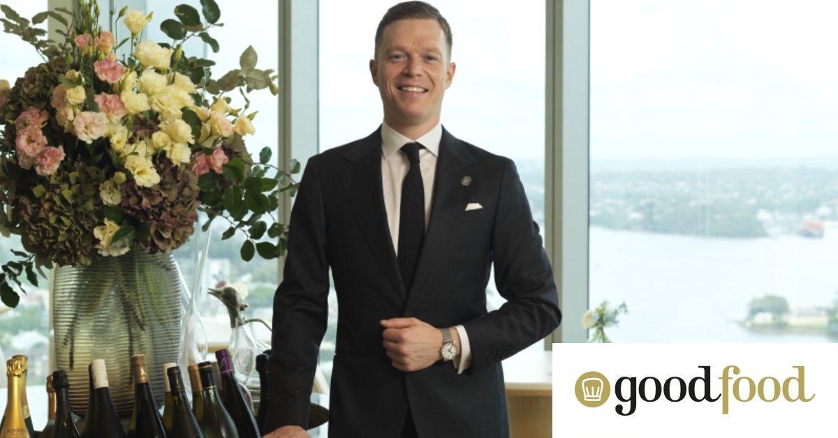 Max Gurtler, Good Food Guide NSW 2024 Sommelier of the Year Award winner