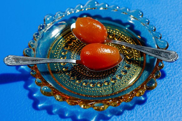 Preserved kumquats.