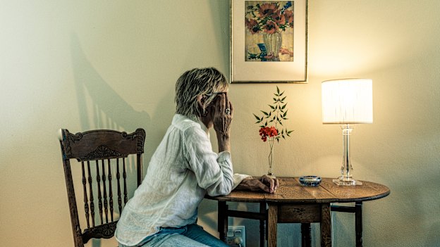 Rhiannon*, 68, lost her job and hit rock-bottom as a result of  advanced glaucoma.