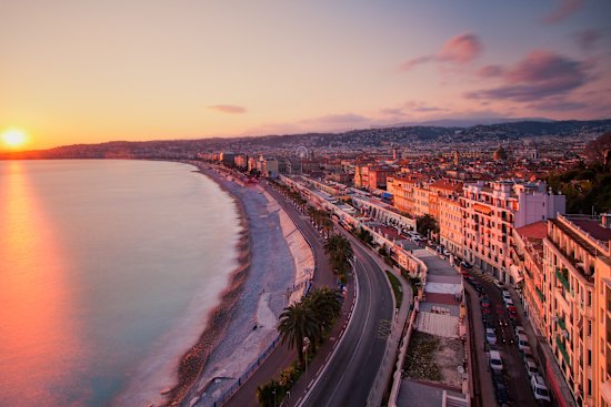 The Promenade des Anglais, Nice