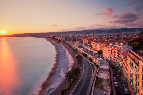 The Promenade des Anglais, Nice