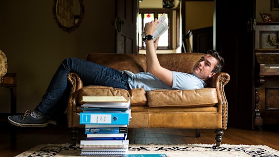 "I personally really like my school’s attitude about [extension 2 maths] ," said HSC student Samuel Gresham. "It was very much –  if you were interested in doing it, come and try. I would say, as a blanket rule, If you’re considering trying it out, there’s no harm. I think you’ll be very surprised with how you’ll find it."