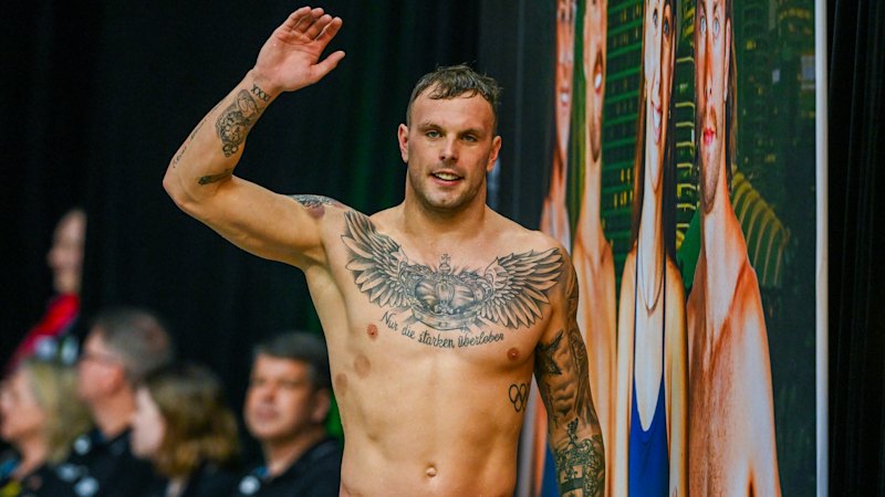 Kyle Chalmers won again. But this time it was different