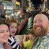 Ben Groundwater and family in Japan.