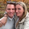 Newly married couple Ben and Jamie Melham.