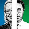 Coalition divide: Liberal leader Sussan Ley and Nationals leader David Littleproud