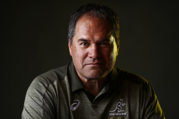 Wallabies coach Dave Rennie.