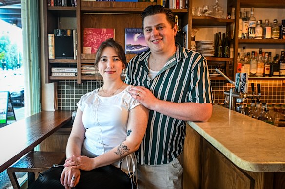 Bar Bellamy owners Dani and Oska Whitehart.