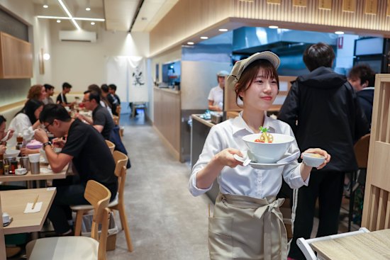 Ginza Kagari flies its chicken broth from Japan.