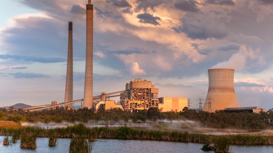 The Callide power station in Biloela, Queensland.