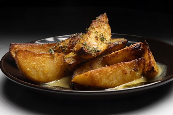 Lemon potatoes.