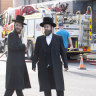 The fire at the Adass Israel Synagogue.