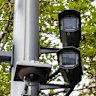 Revenue raiser: the red light and speed cameras on the corner of Oxford and Crown streets in Darlinghurst.