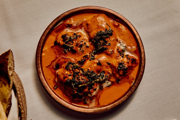 Mischa Tropp’s signature butter chicken is making an appearance at Kolkata Cricket Club.