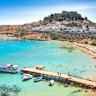 Lindos Bay, Rhodes.