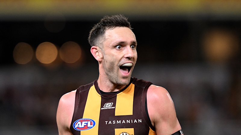 Hawkins criticises Geelong’s delayed response as Lions and Hawks clash at Gabba