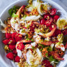 Adam liaw’s prawn and glass noodle salad.