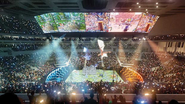Concept designs for the proposed 17,000-seat Brisbane Live arena at Roma Street. Artists impressions supplied by the Queensland government on December 16, 2019.