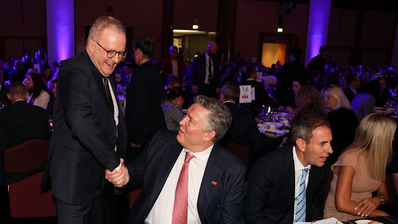 Royal treatment for Westpac’s Anthony Miller at Jim Chalmers’ post-budget address