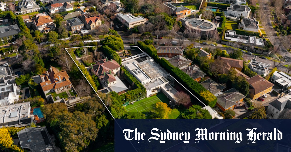 The $88 million Toorak estate that’s likely to face the wrecking ball