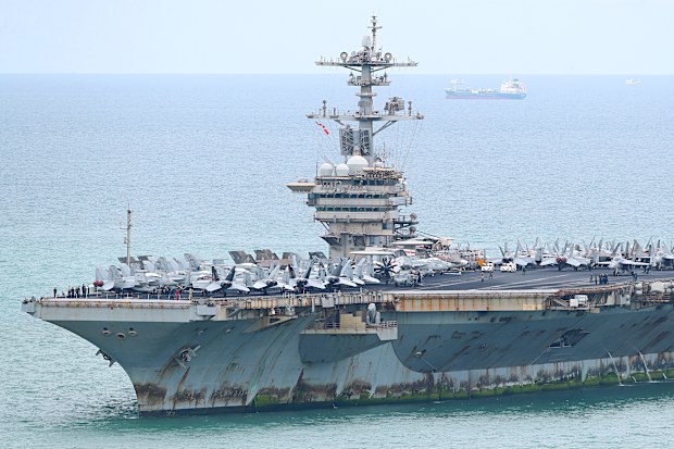 The USS Abraham Lincoln is making a port visit to Thailand following an extended deployment in the Middle East. 