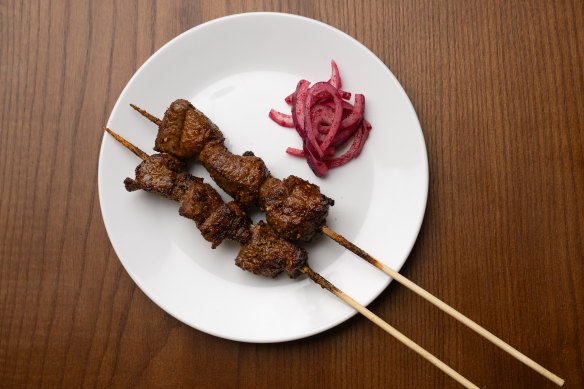 Must order: Lamb with sesame-cumin dukkah.