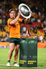 Michael Hooper was outstanding for the Wallabies again in 2021.