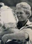 Wayne Grady after winning the US PGA title in 1990