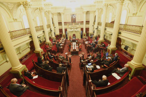 Victoriaâs upper house will consider the new laws this week.