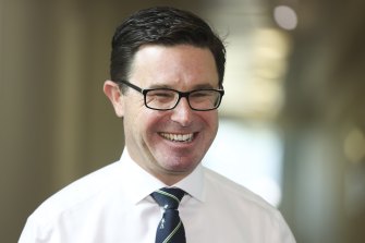 New Nationals leader David Littleproud.