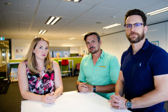The eSafety Commission's senior investigator Kate, manager of Cyber Report Dave, and head of Investigations Toby deal with thousands of complaints a year.